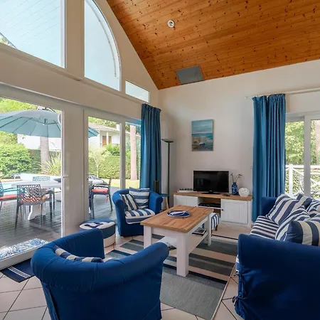 Feriehus T3 Avec Piscine Chauffee, Golf Et A Proximite - Linge Et Menage Inclus - Fr-1-319-168 Biscarrosse