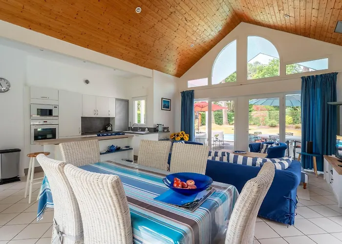 T3 Avec Piscine Chauffee, Golf Et A Proximite - Linge Et Menage Inclus - Fr-1-319-168 Biscarrosse