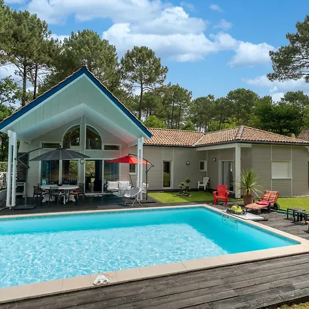 T3 Avec Piscine Chauffee, Golf Et A Proximite - Linge Et Menage Inclus - Fr-1-319-168 * ביסקארוס