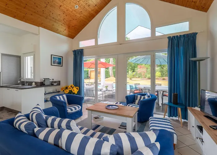 T3 Avec Piscine Chauffee, Golf Et A Proximite - Linge Et Menage Inclus - Fr-1-319-168